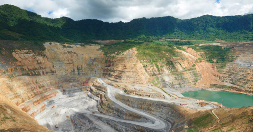 Lihir gold mine in PNG