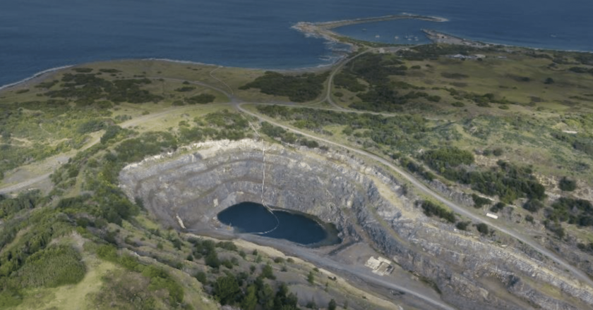 Aerial view of the Group 6 Metals Dolphin Tungsten mine